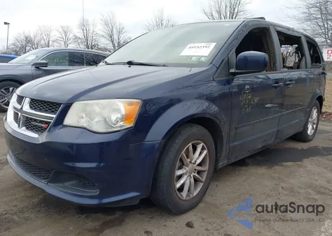 2014 Dodge Grand Caravan Sxt z USA, uszkodzony, nr VIN 2C4RDGCG7ER122445